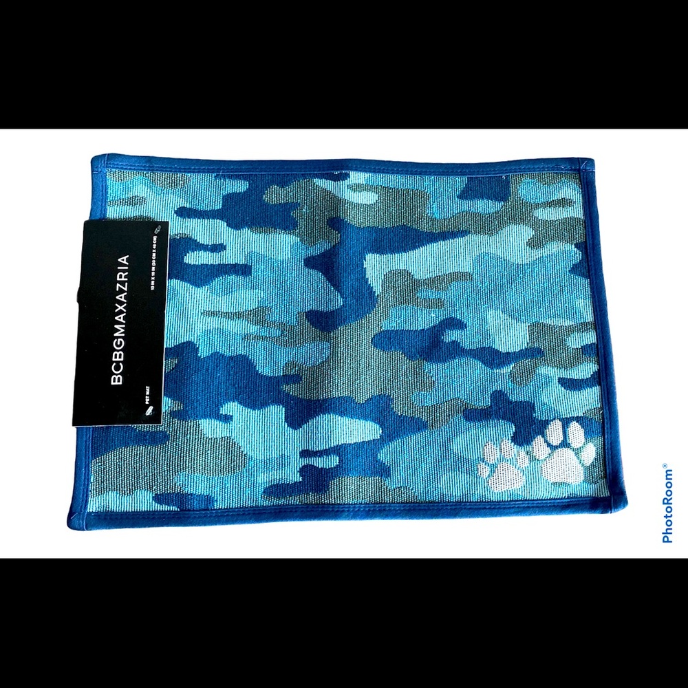 BCBG BLUE CAMO PET MAT!!! 🐕🐶 🐈‍⬛ 🐱